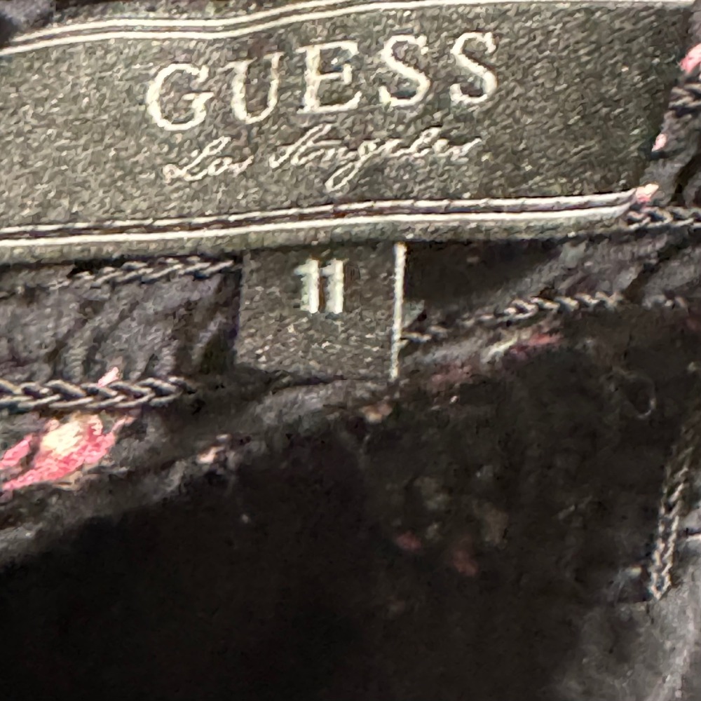 Guess Womens 11 Halter Mini Dress Cotton Floral Y2K Coquette Rockabilly Pinup - Picture 7 of 8